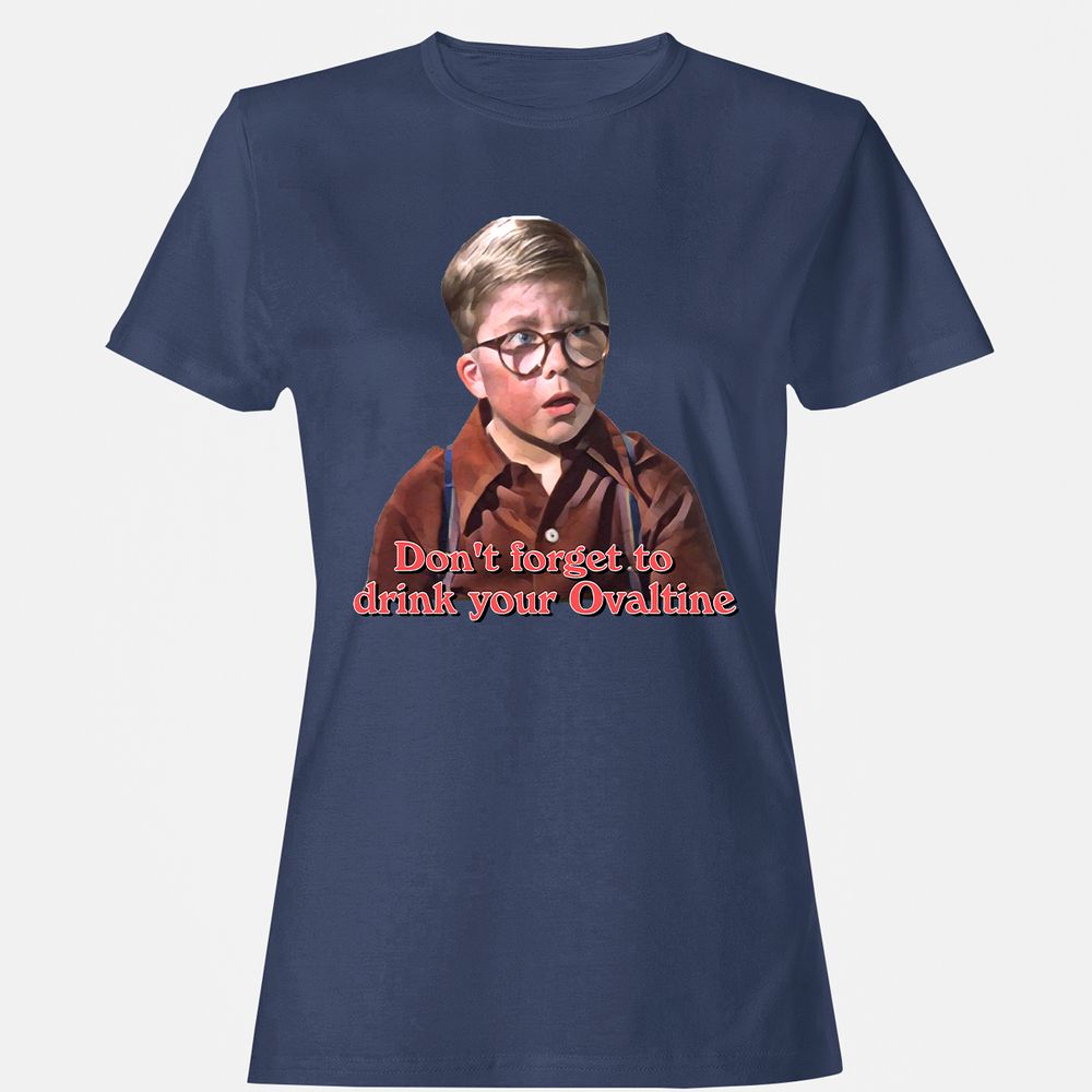 Women's T-Shirt - SV5CD9N6 - Navy - 10