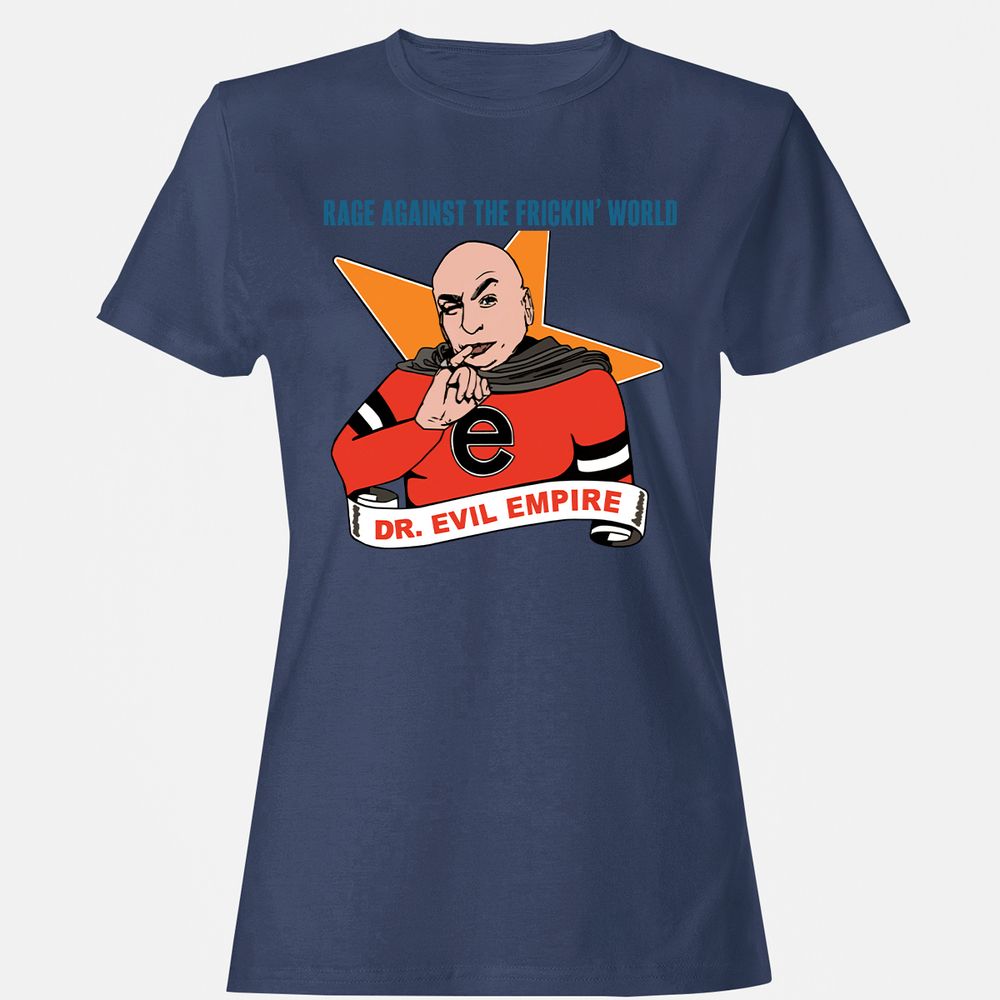 Women's T-Shirt - E9EBDJ9V - Navy - 10