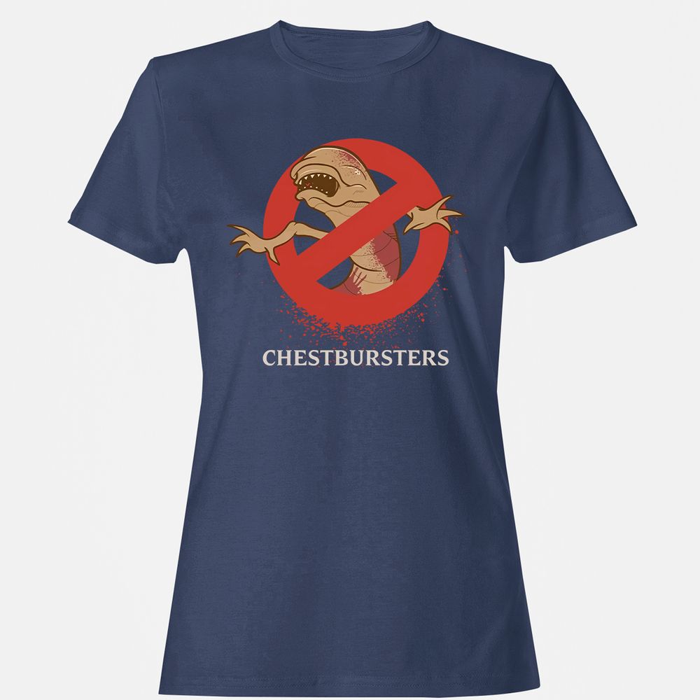Women's T-Shirt - 3MQYWZQJ - Navy - 10