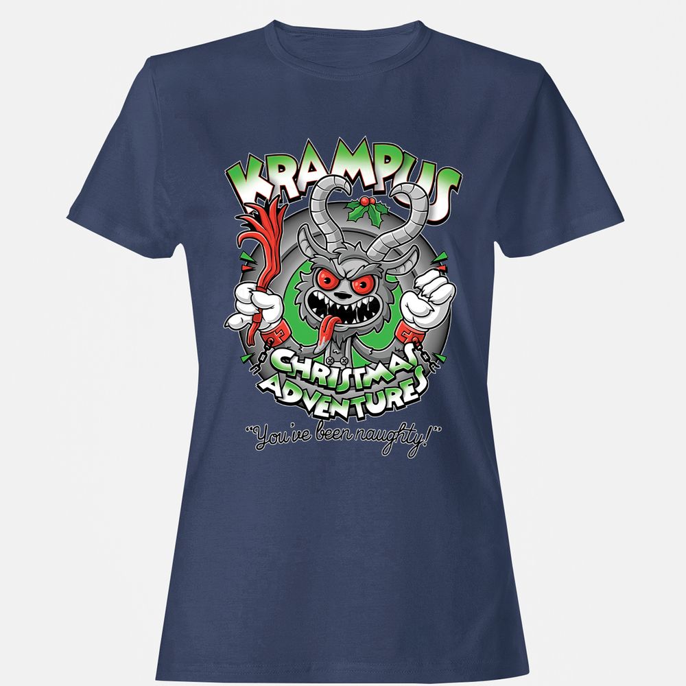 Women's T-Shirt - BK58LTCZ - Navy - 10