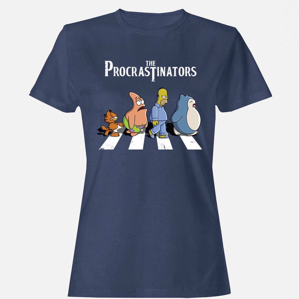 Women's T-Shirt - X6QG1YM8 - Navy - 10