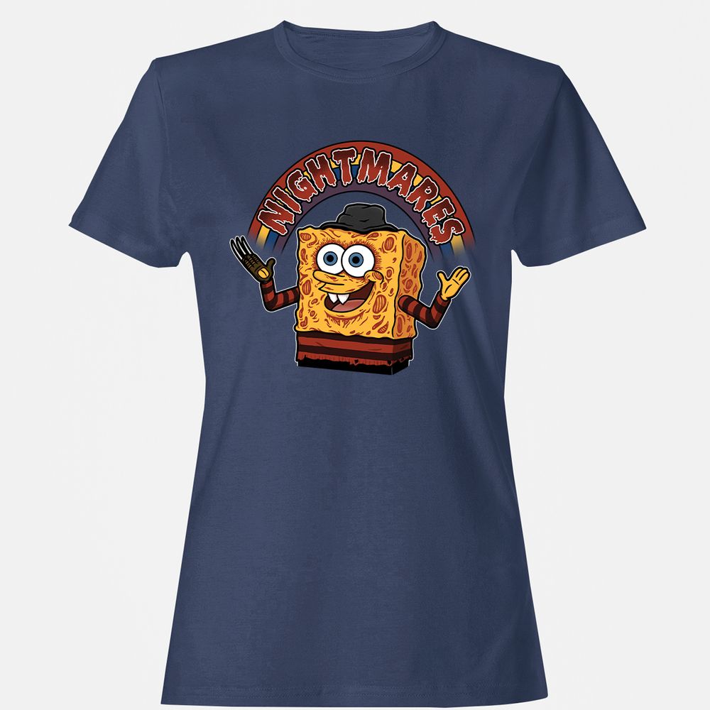 Women's T-Shirt - BDL7VBQP - Navy - 10