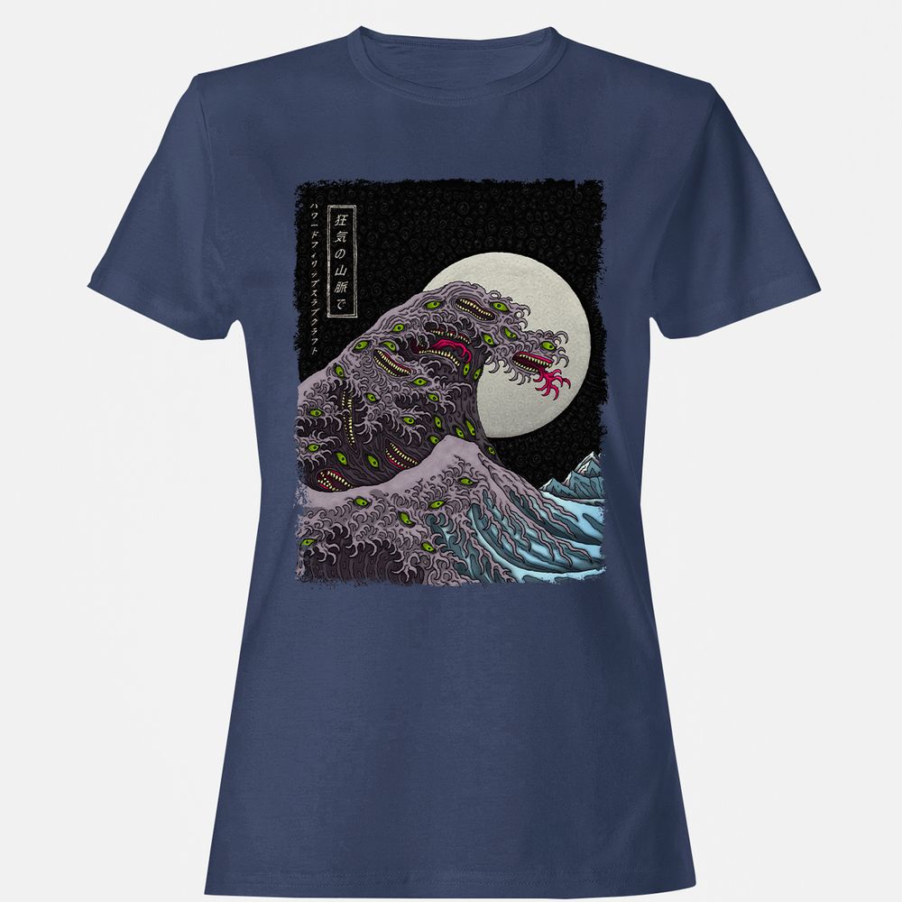 Women's T-Shirt - 4XJ9M66N - Navy - 10