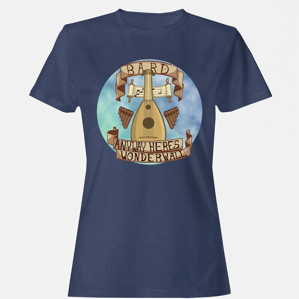 Women's T-Shirt - U7KGMWE5 - Navy - 10