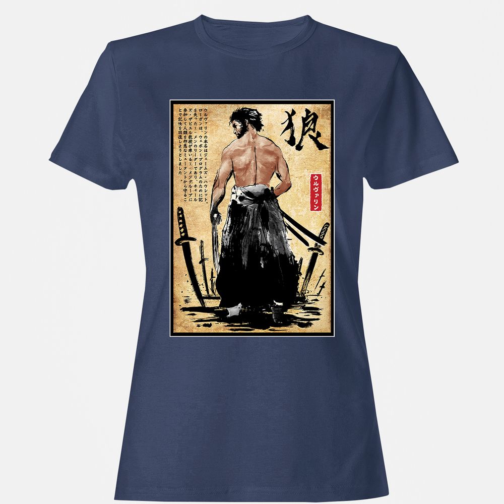 Women's T-Shirt - E8LAR2GF - Navy - 10