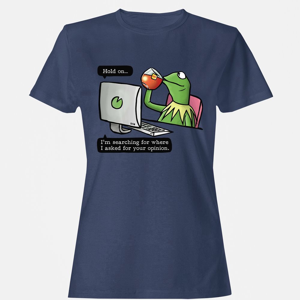 Women's T-Shirt - J7FCAH7K - Navy - 10