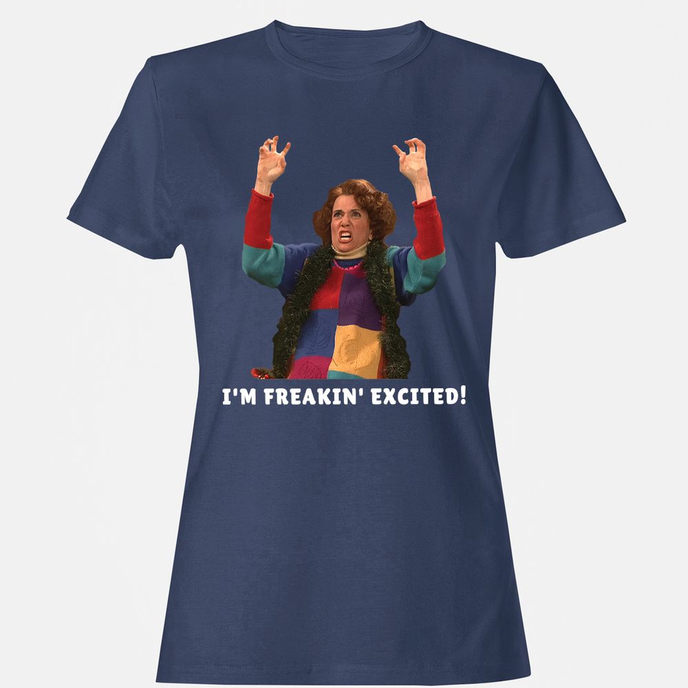 Women's T-Shirt - 4D6Q9S76 - Navy - 10