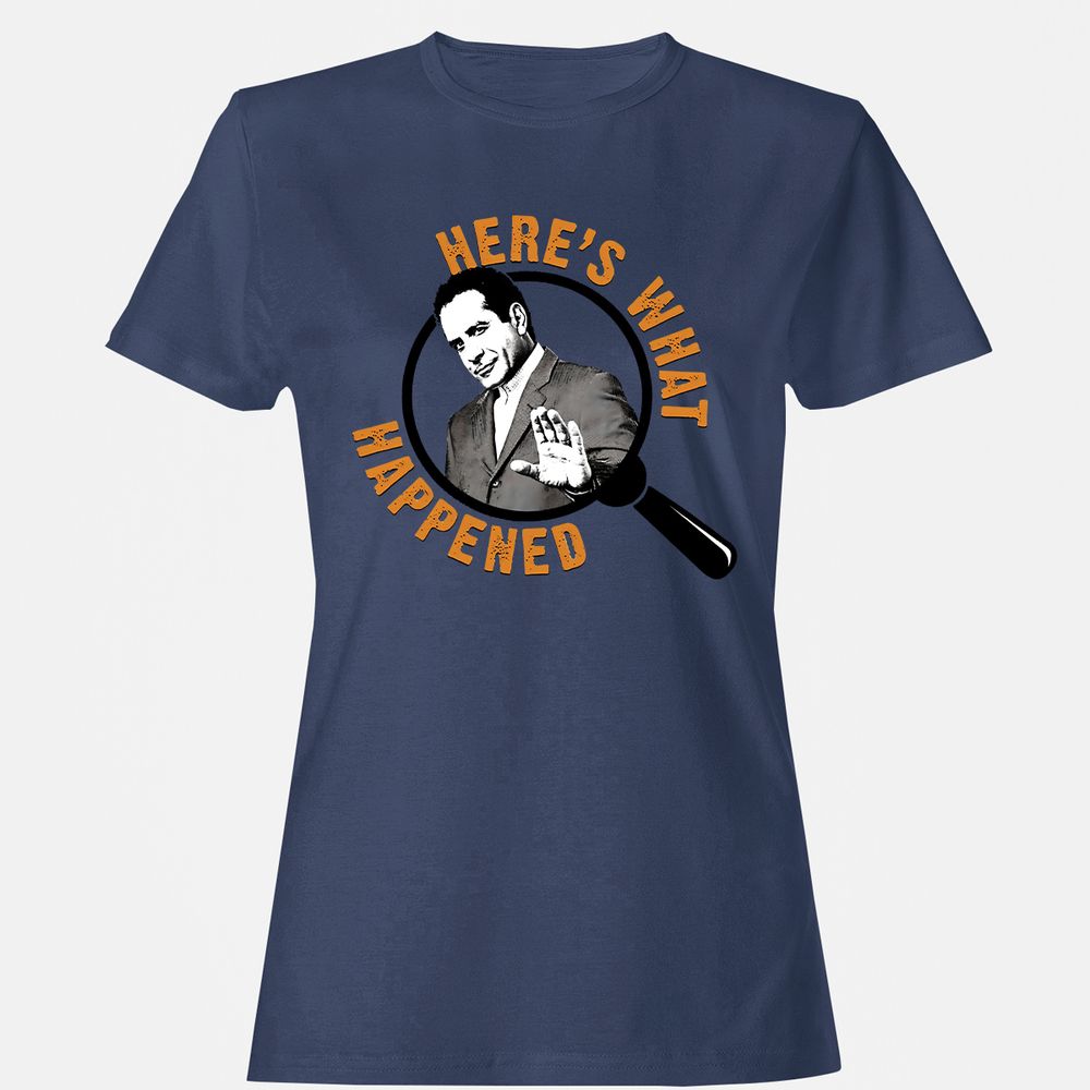 Women's T-Shirt - BNQ7UT5P - Navy - 10