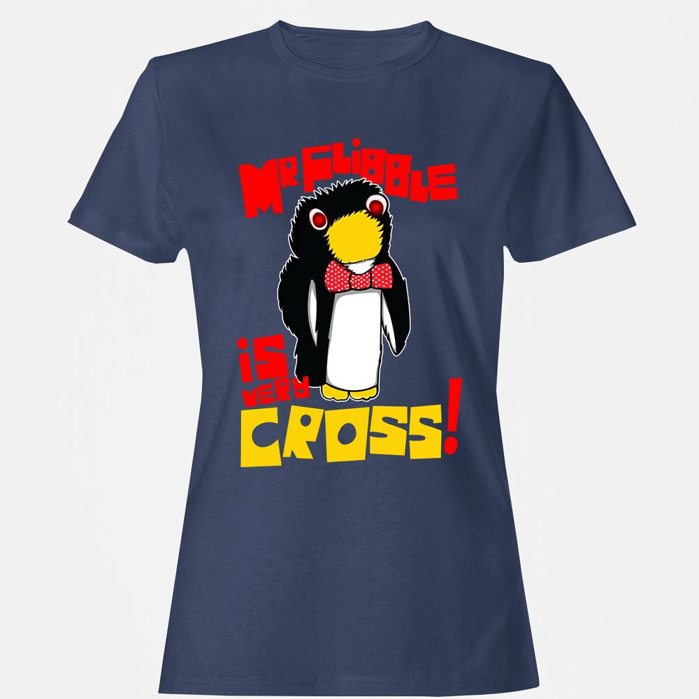 Mr Flibble is very Cross - Navy - 10