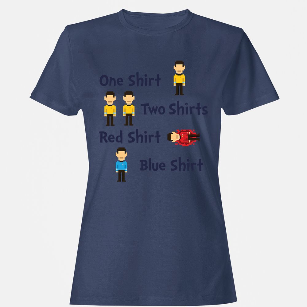 Red Shirt, Blue Shirt - Navy - 10