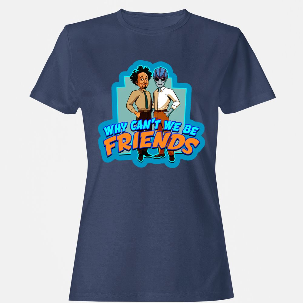 Women's T-Shirt - 1F1E88MH - Navy - 10