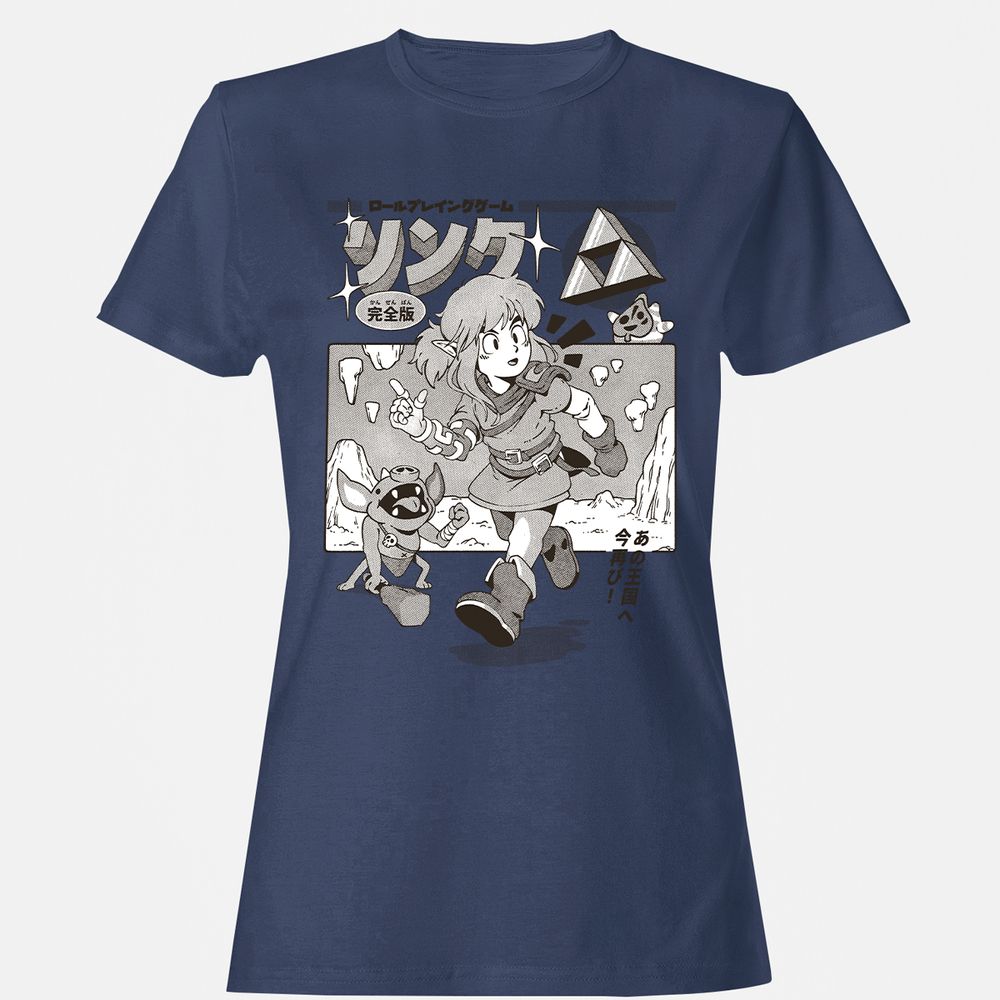 Women's T-Shirt - TD8D2FTB - Navy - 10