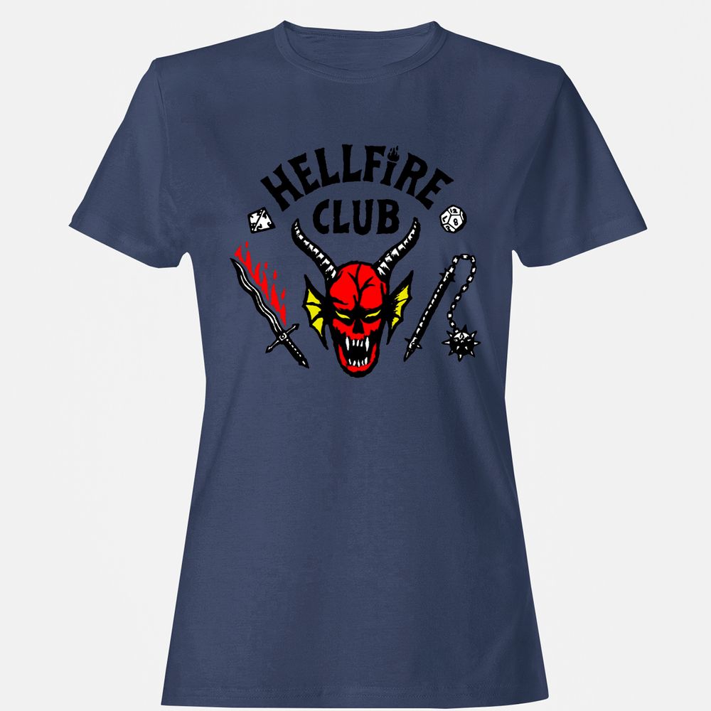 Women's T-Shirt - 68EH7ACA - Navy - 10