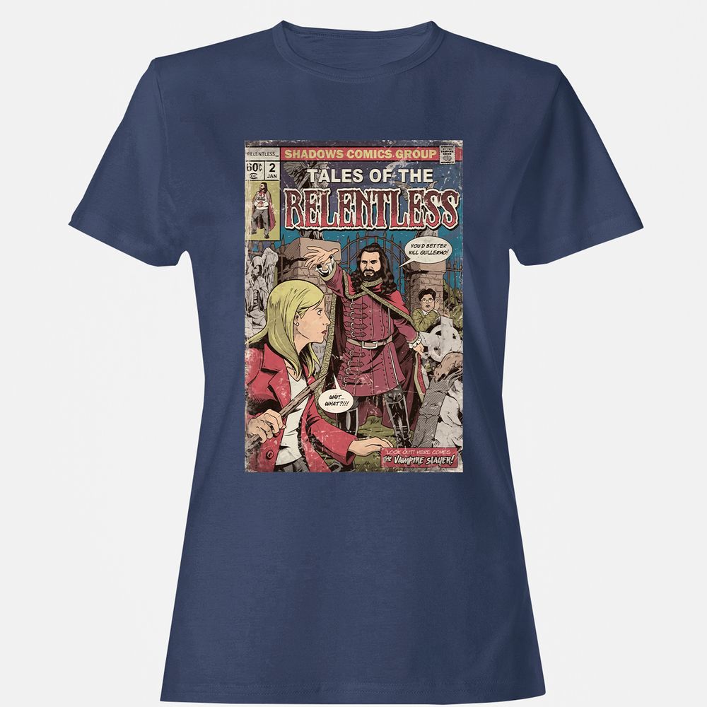 Women's T-Shirt - ZC2BFK4G - Navy - 10