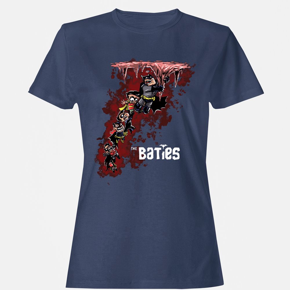 Women's T-Shirt - SZMLY9FP - Navy - 10