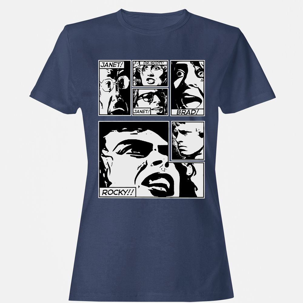 Women's T-Shirt - TNDLP6YG - Navy - 10