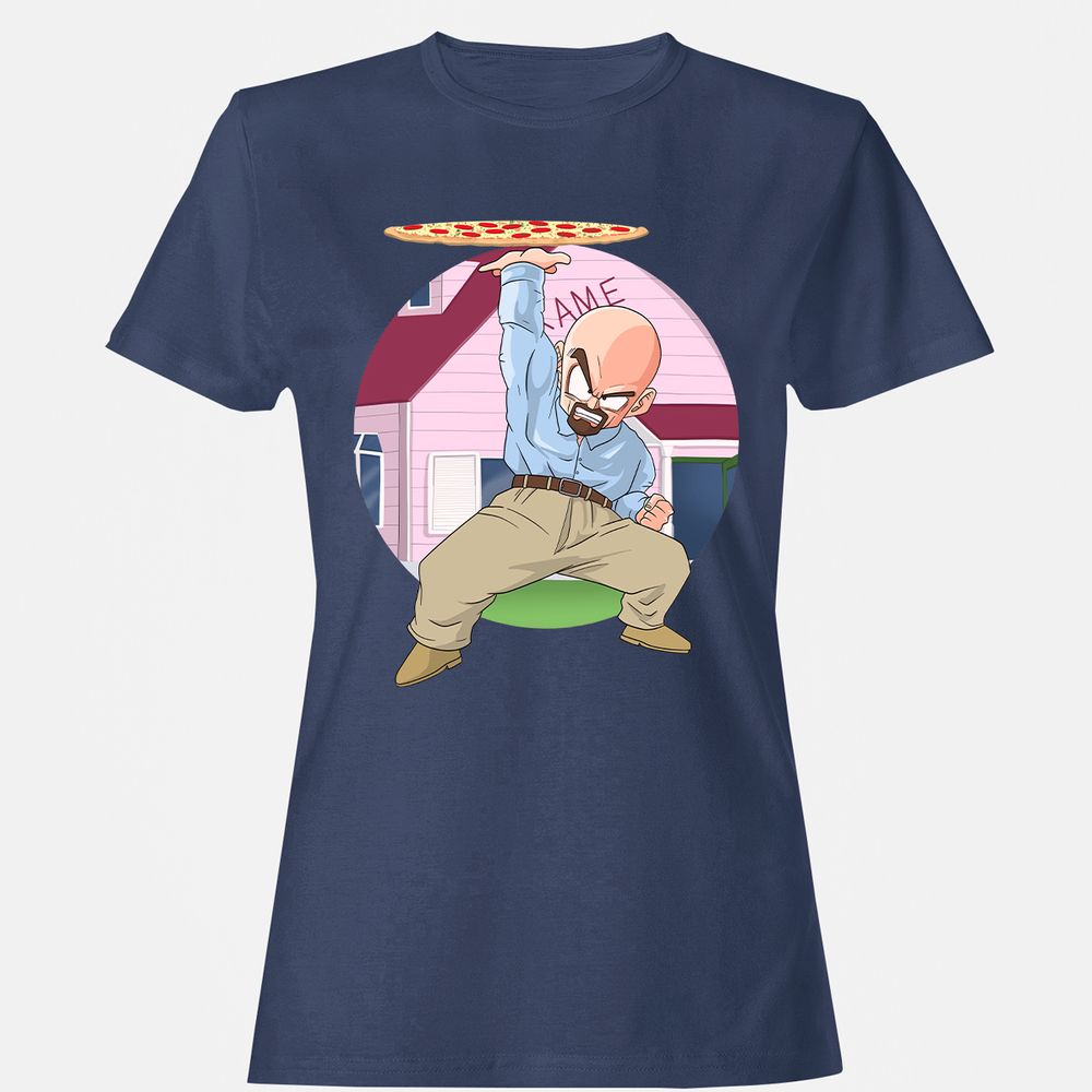 Women's T-Shirt - CUK166ZS - Navy - 10