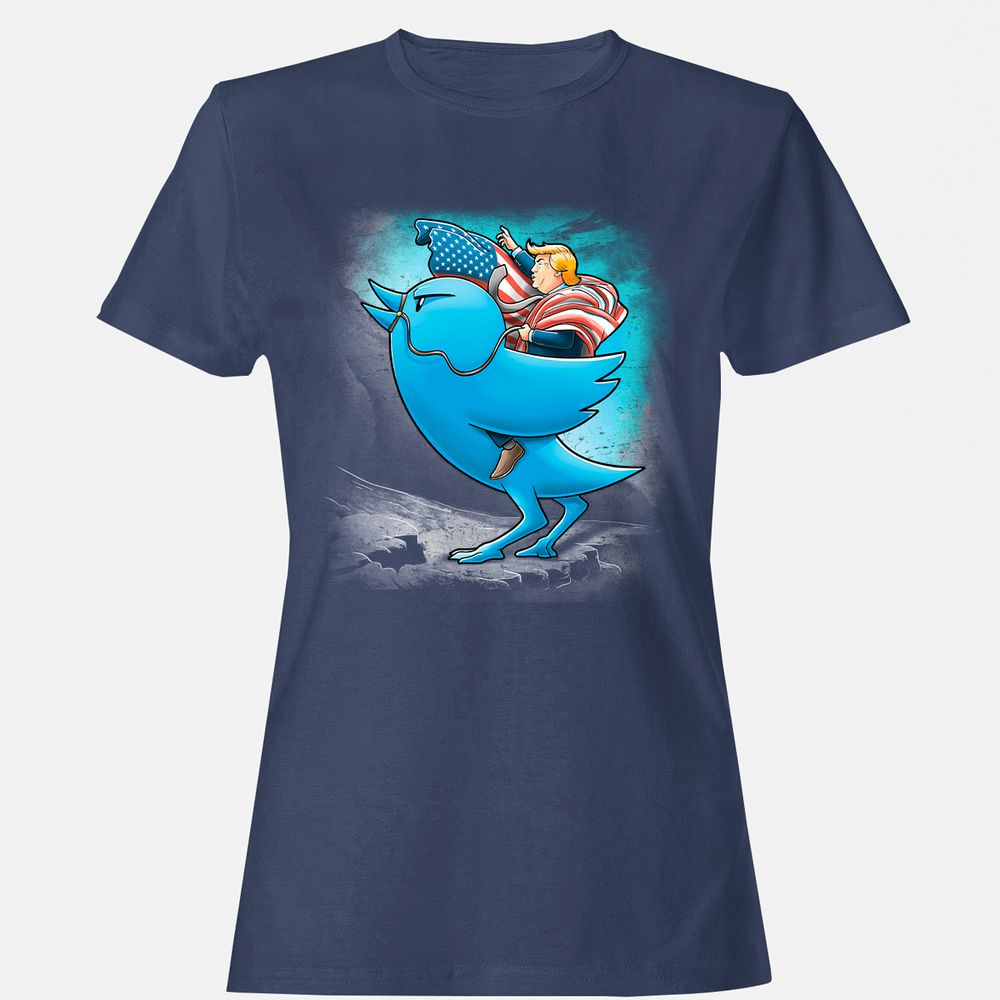 Women's T-Shirt - 8C8XX3AU - Navy - 10