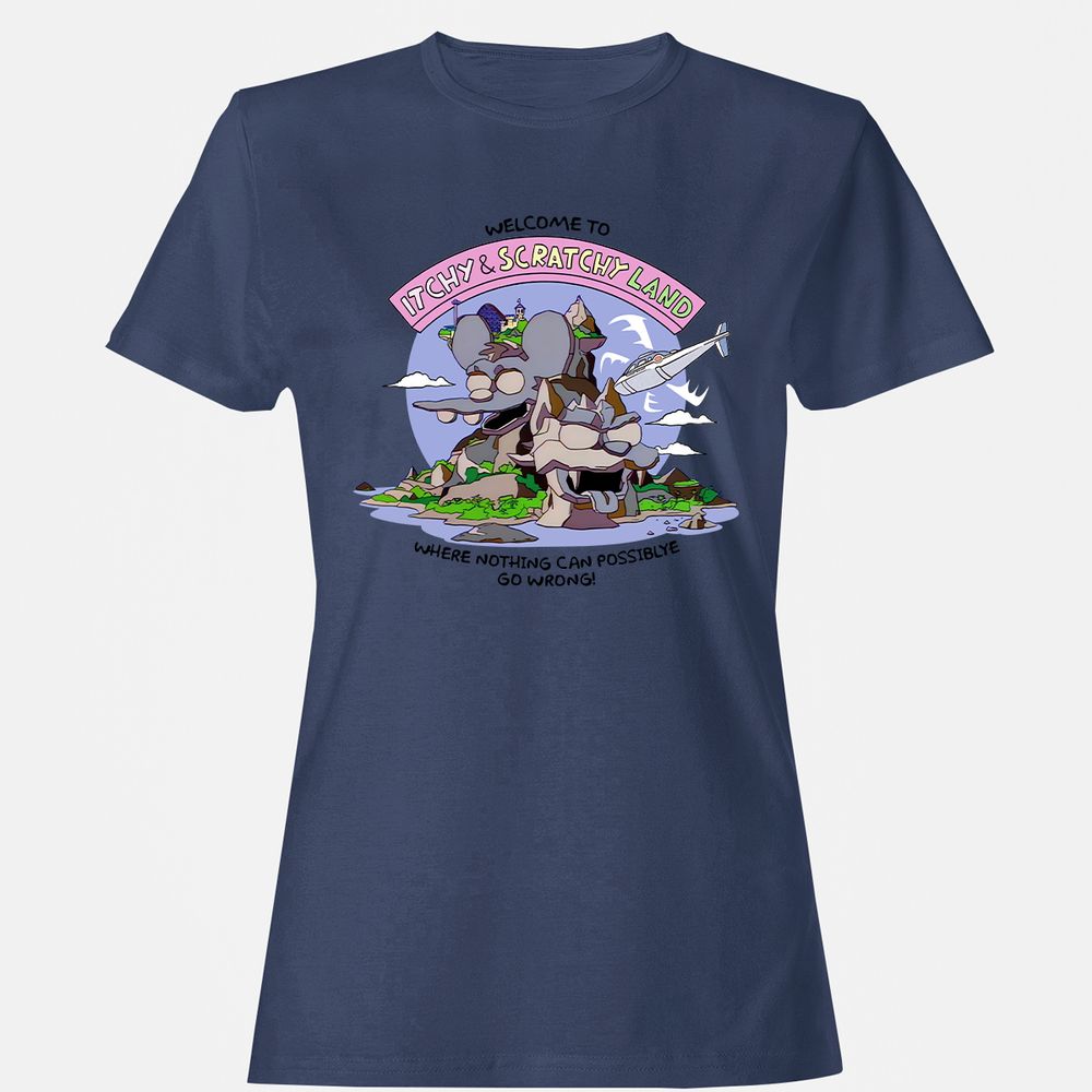 Women's T-Shirt - PM556199 - Navy - 10