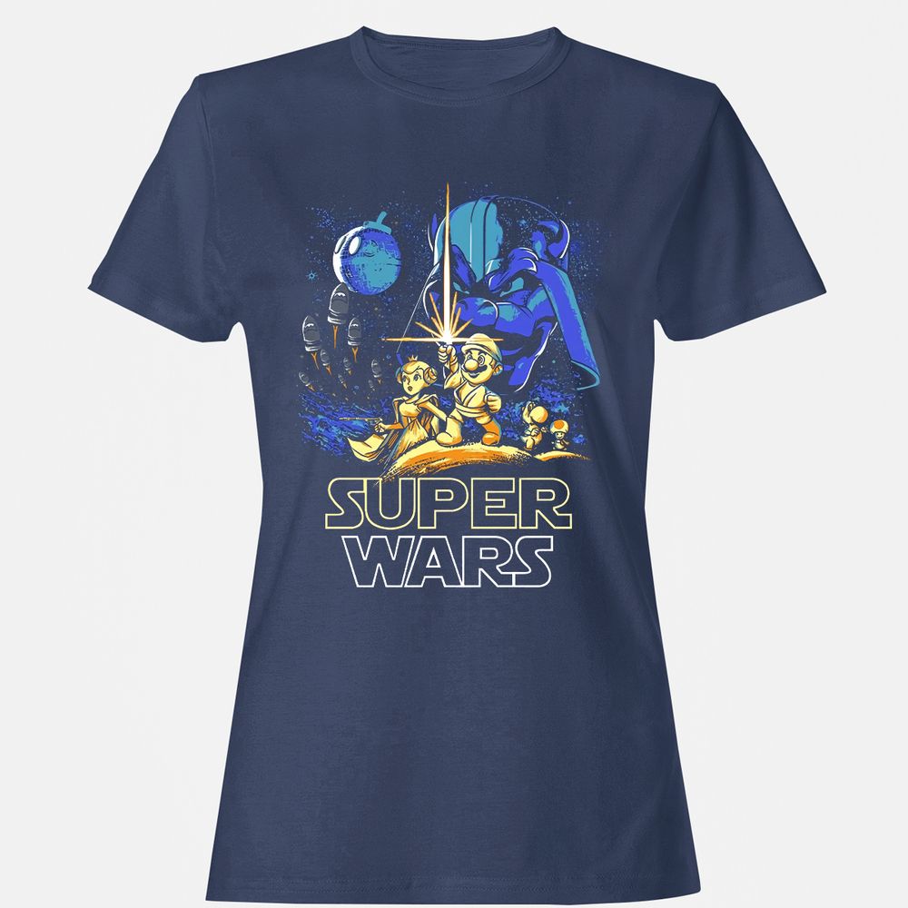 Women's T-Shirt - UUY3SQFH - Navy - 10