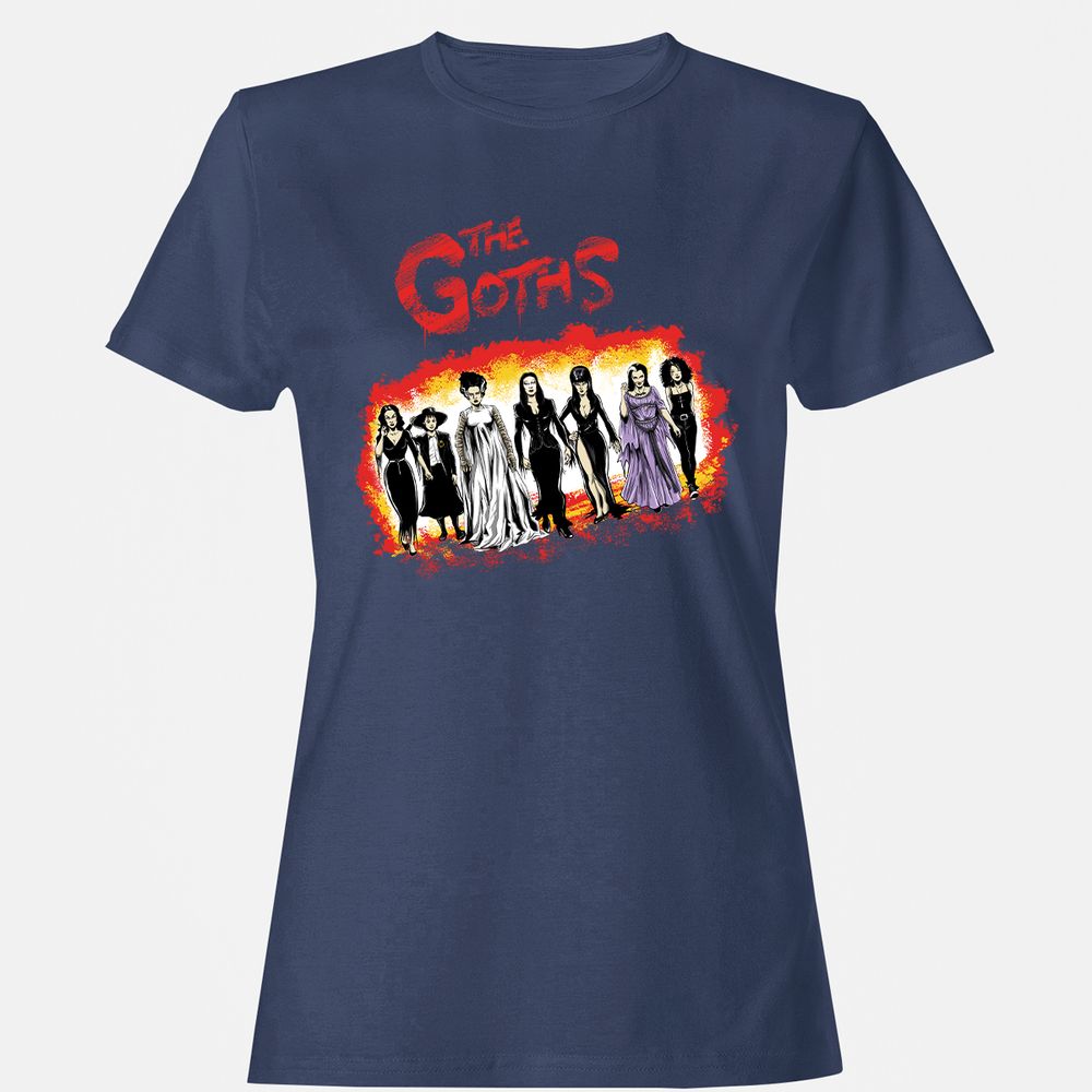 Women's T-Shirt - KRDJKQX8 - Navy - 10