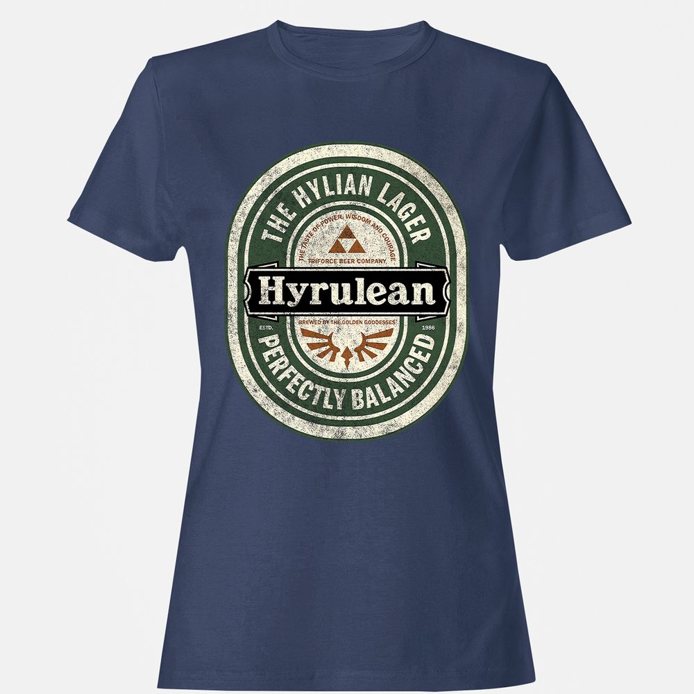 Women's T-Shirt - T2LCYFGJ - Navy - 10
