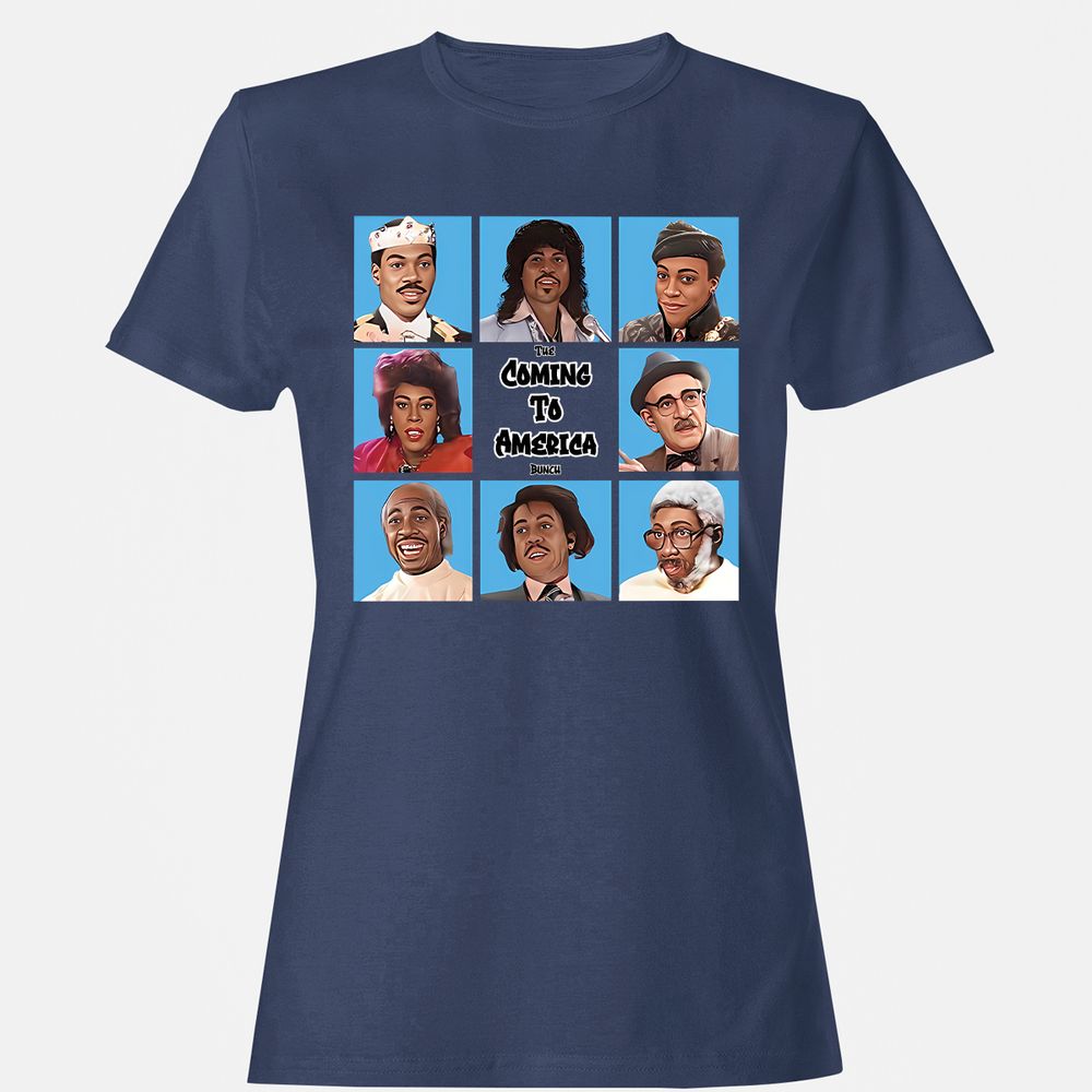Women's T-Shirt - 9E81DFT6 - Navy - 10
