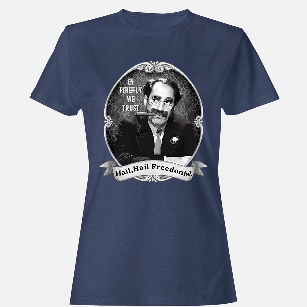 Women's T-Shirt - XEMV53HJ - Navy - 10