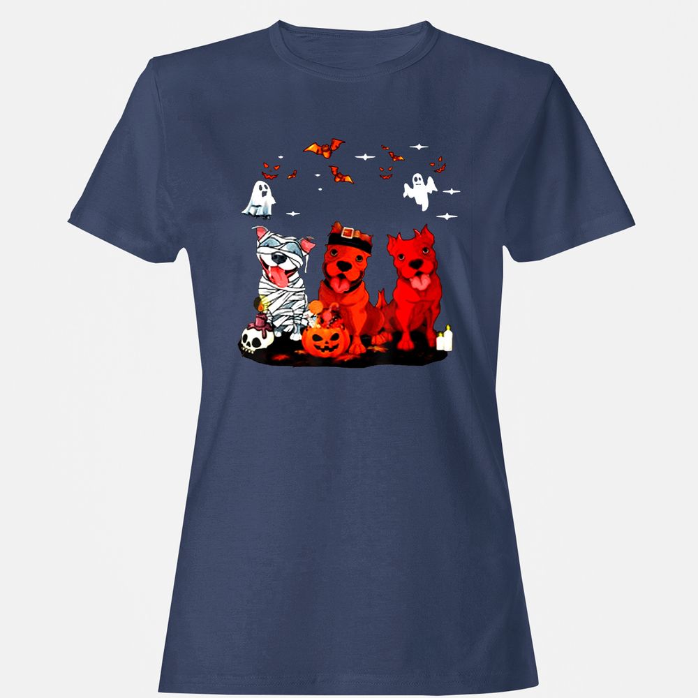 Women's T-Shirt - H9TGGUPJ - Navy - 10