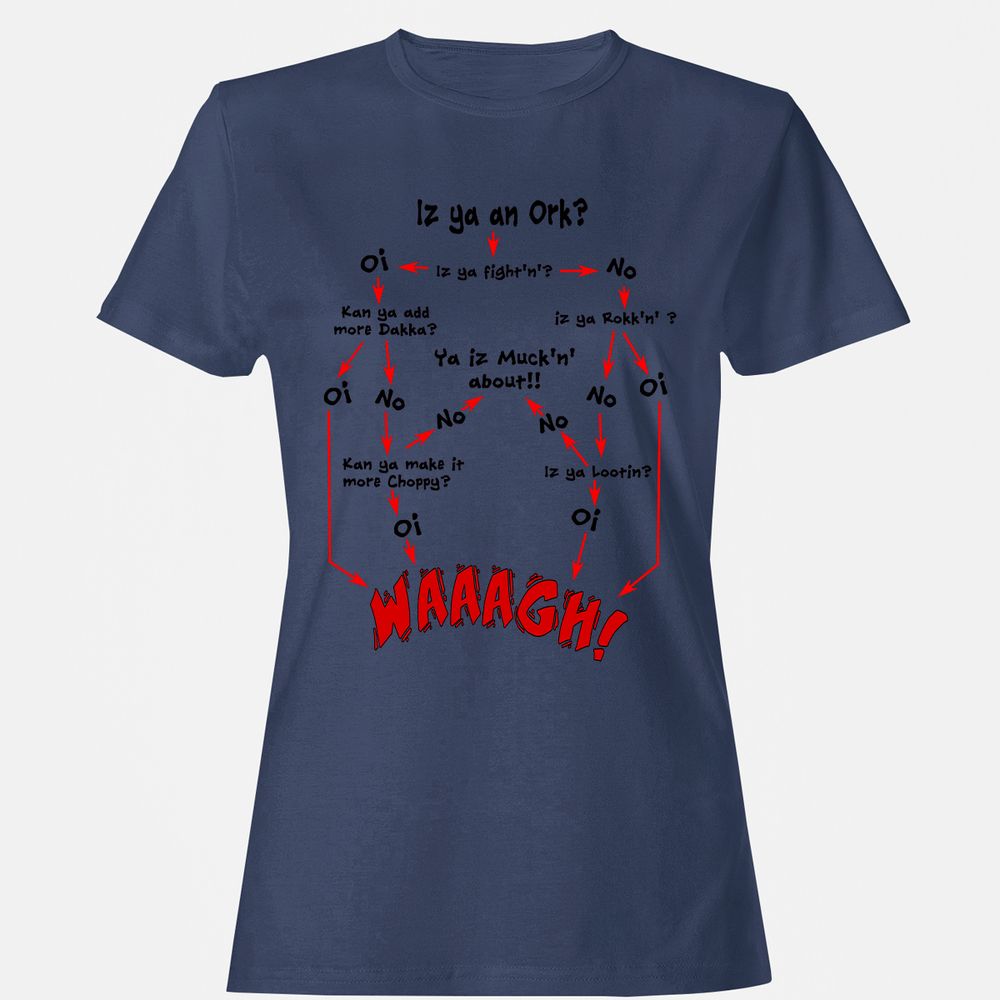 Women's T-Shirt - 7UCDRD8U - Navy - 10