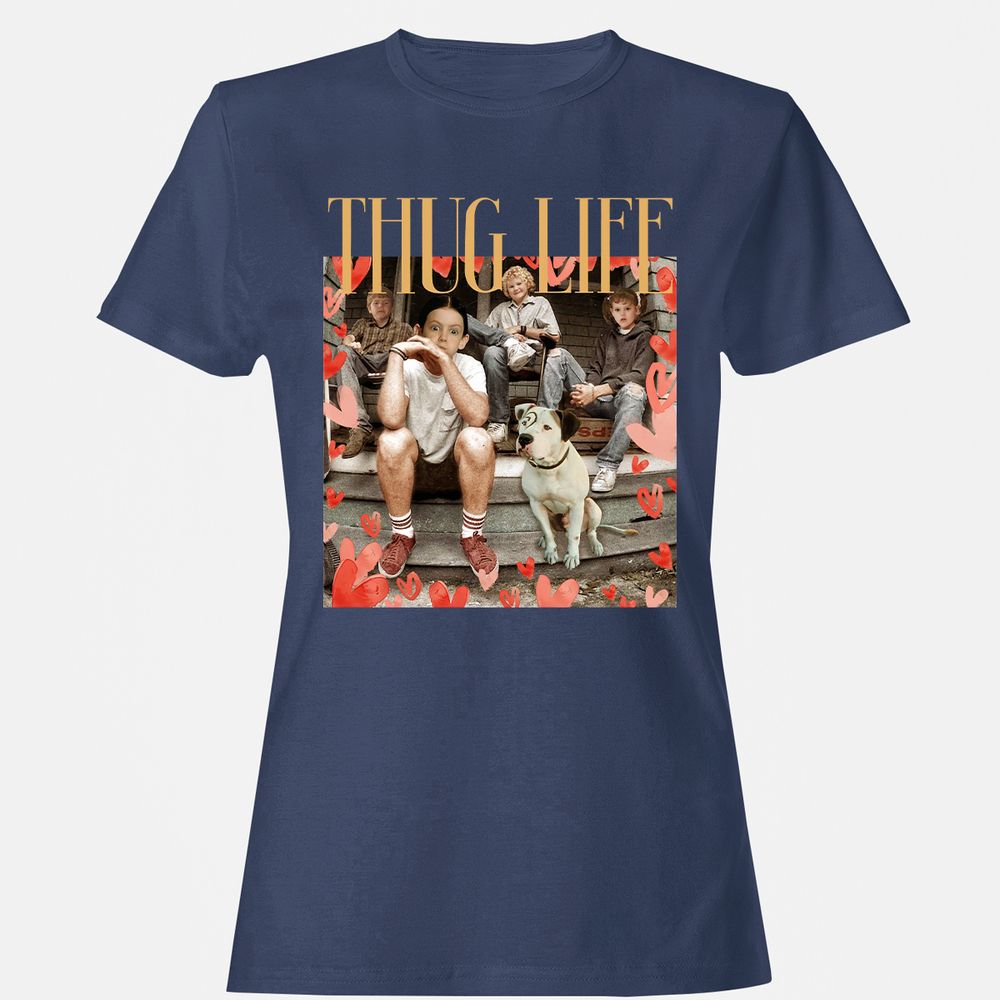 Women's T-Shirt - VQSKMANH - Navy - 10
