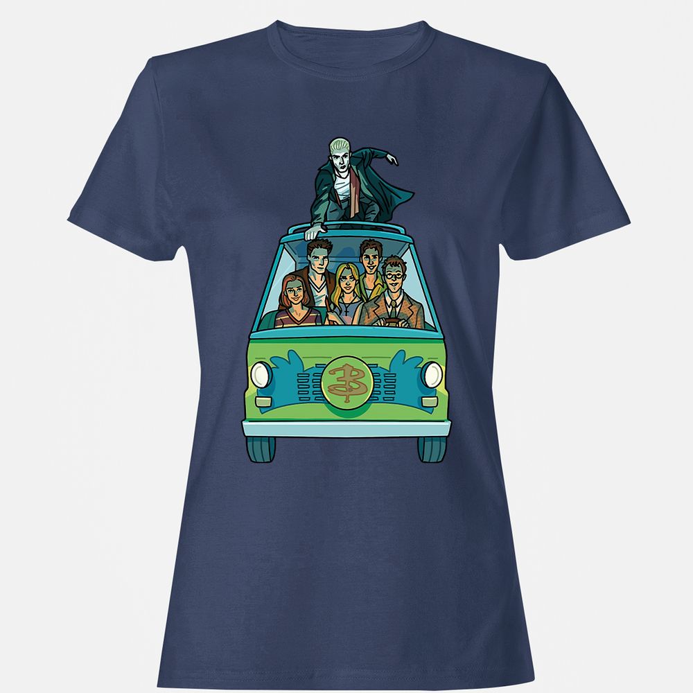 Women's T-Shirt - 7QKQVL6C - Navy - 10