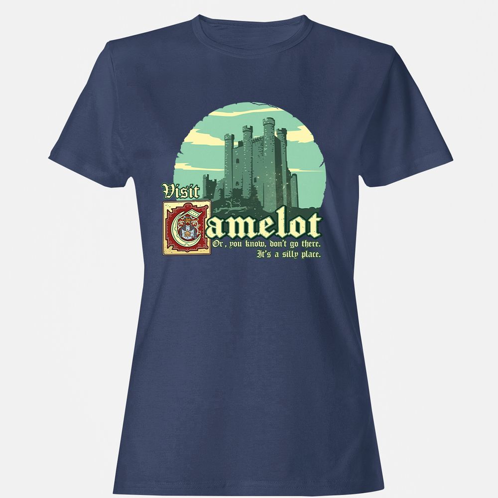 Women's T-Shirt - 24XK3CQM - Navy - 10