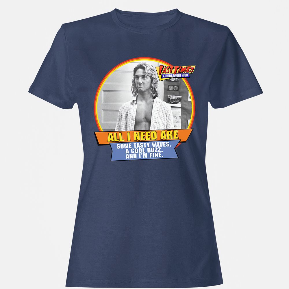 Women's T-Shirt - NPZZJFH6 - Navy - 10