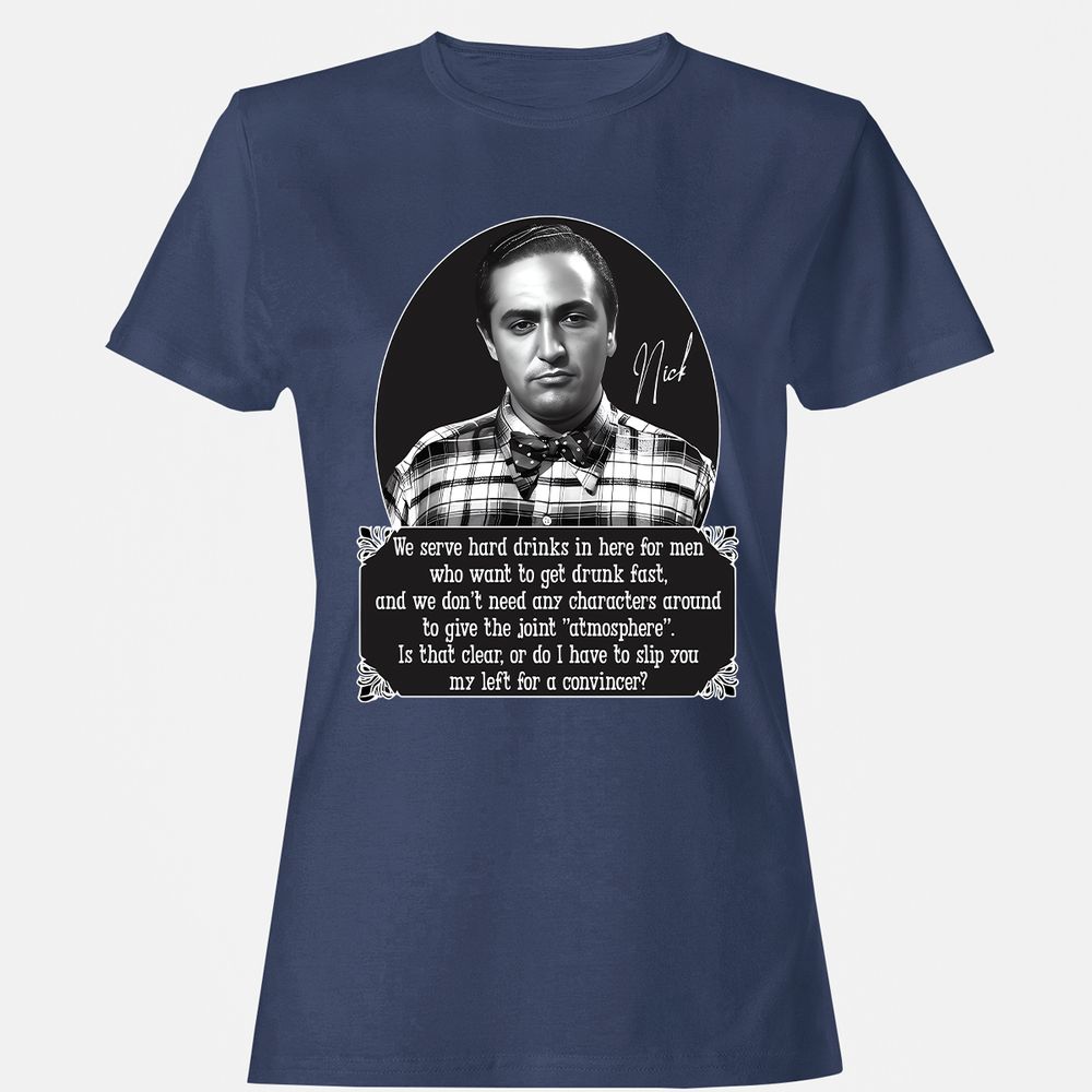 Women's T-Shirt - 5XPLYFW7 - Navy - 10