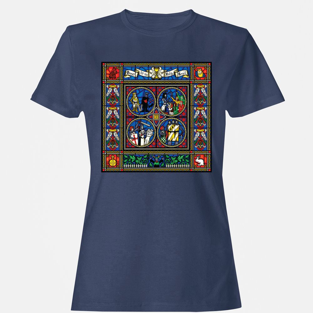Women's T-Shirt - PDZRWYG7 - Navy - 10