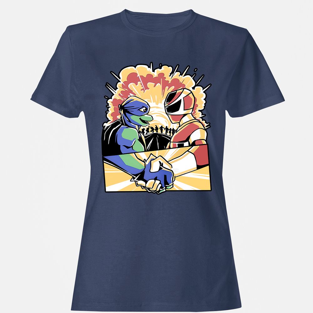 Women's T-Shirt - AU1RHU3R - Navy - 10