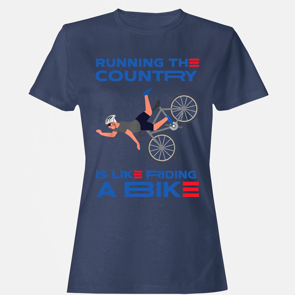 Women's T-Shirt - GGYBYPUF - Navy - 10