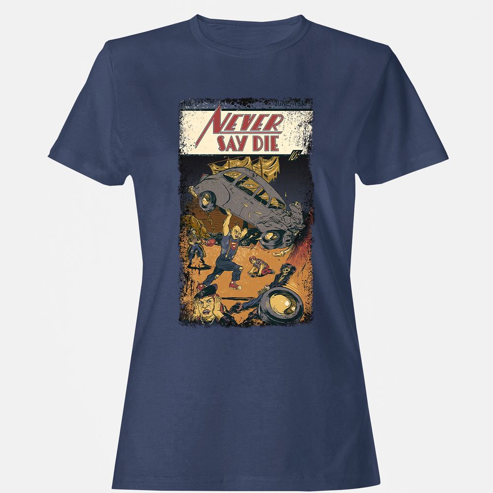 Women's T-Shirt - ECFX3S6A - Navy - 10