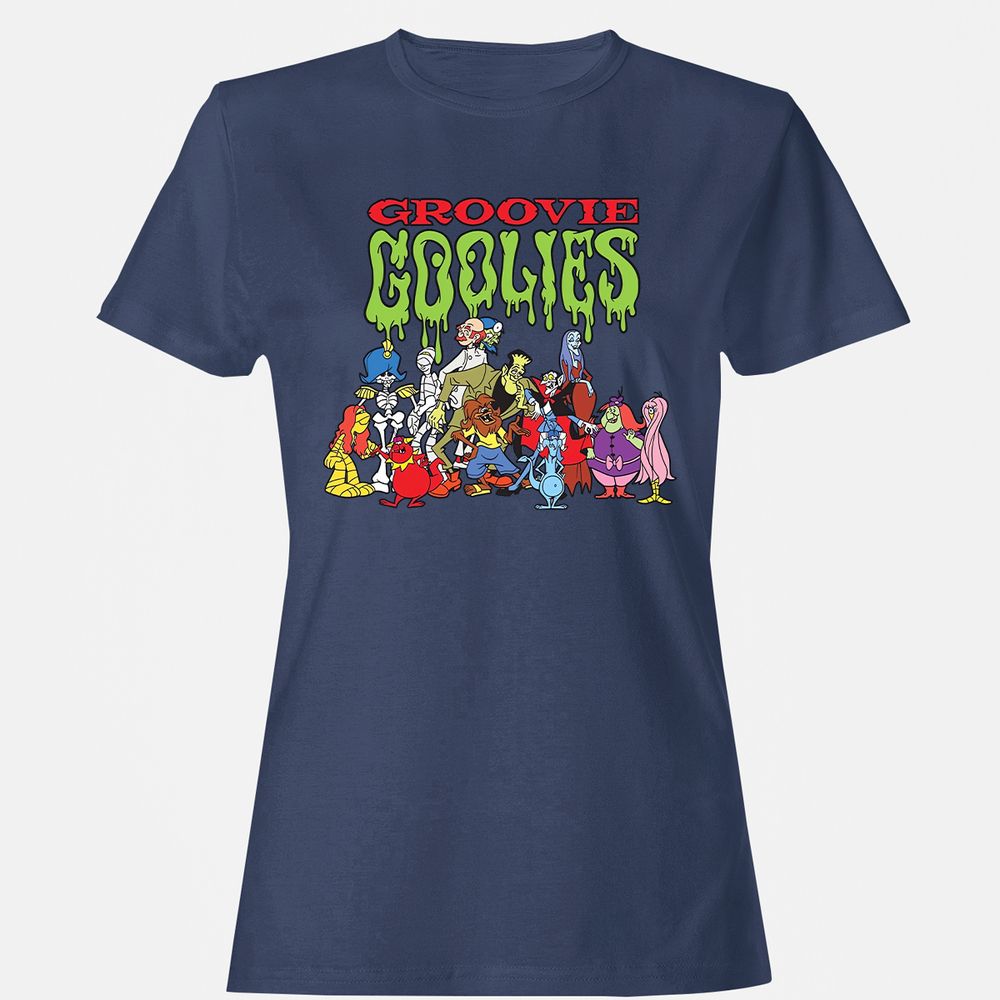 Women's T-Shirt - SMCFTEAU - Navy - 10