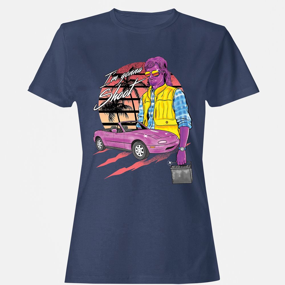 Women's T-Shirt - EWC8G2ZG - Navy - 10