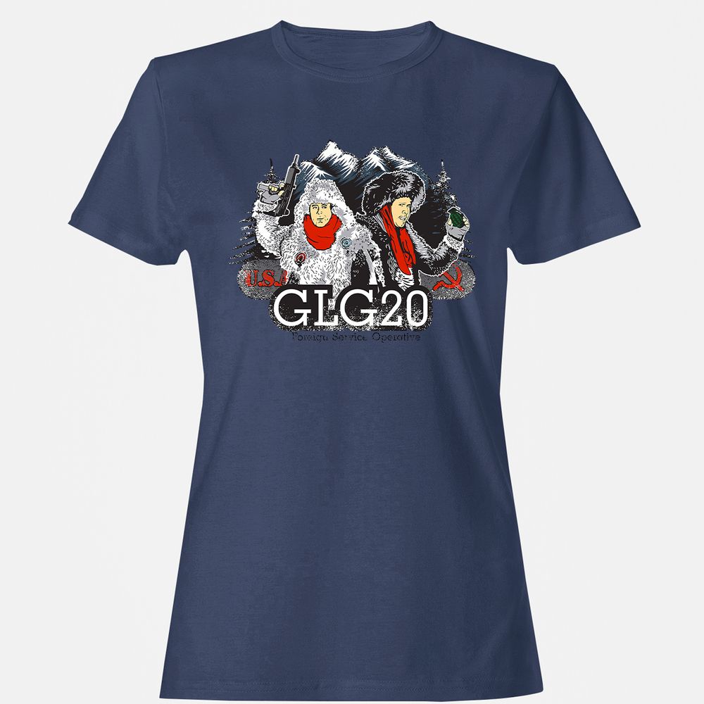 Women's T-Shirt - B3LHANBL - Navy - 10