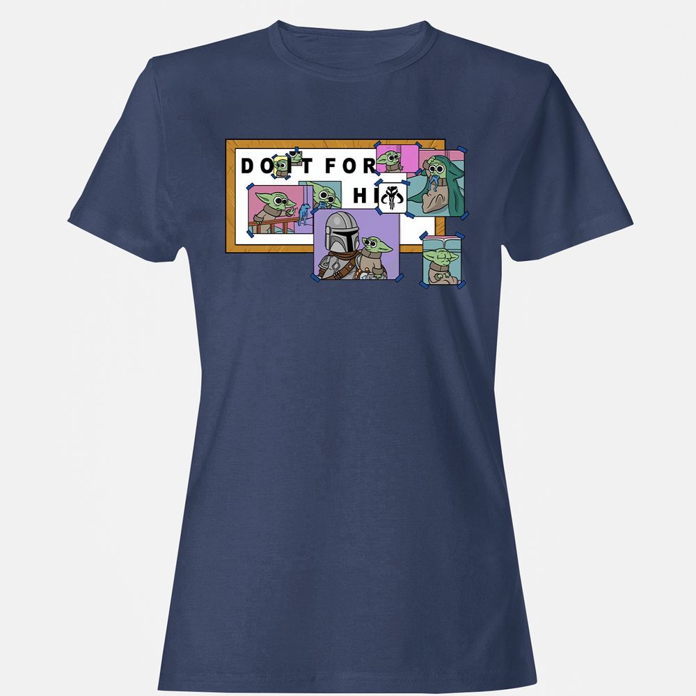 Women's T-Shirt - 74WDK6KP - Navy - 10