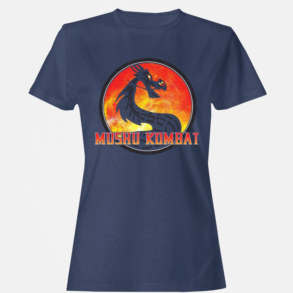 Women's T-Shirt - CGHE9KLP - Navy - 10