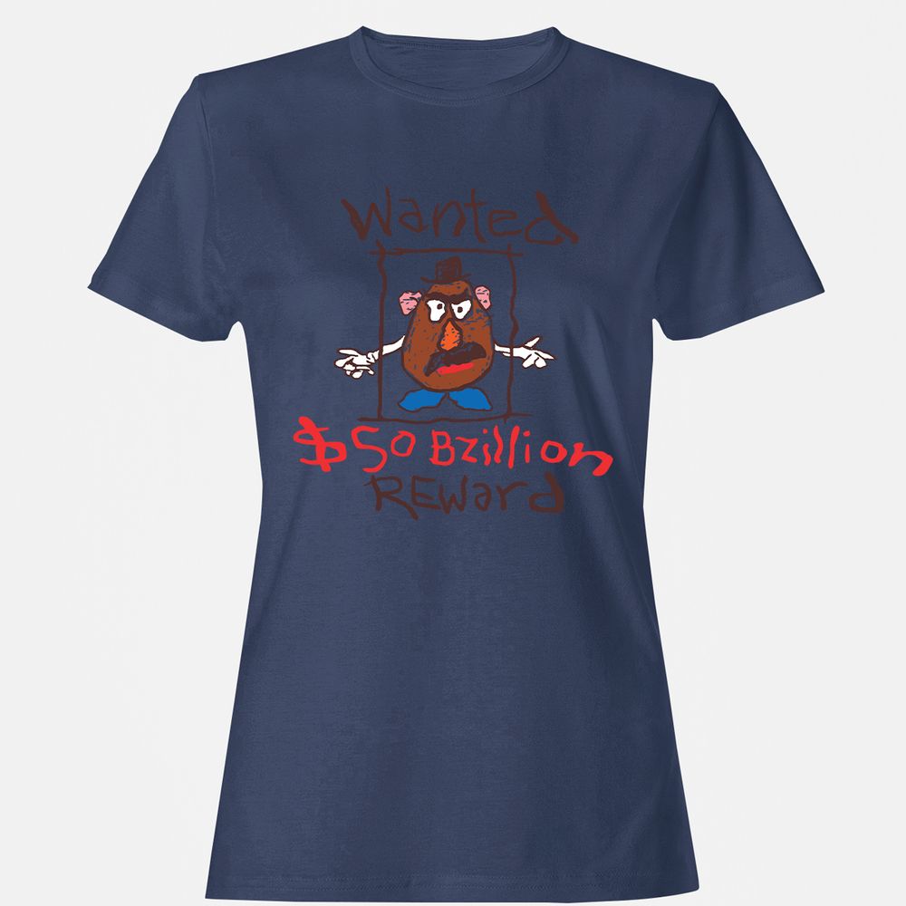 Women's T-Shirt - HUS1NK9G - Navy - 10
