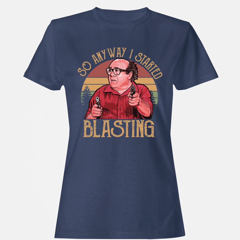 Women's T-Shirt - P7T9UQVL - Navy - 10