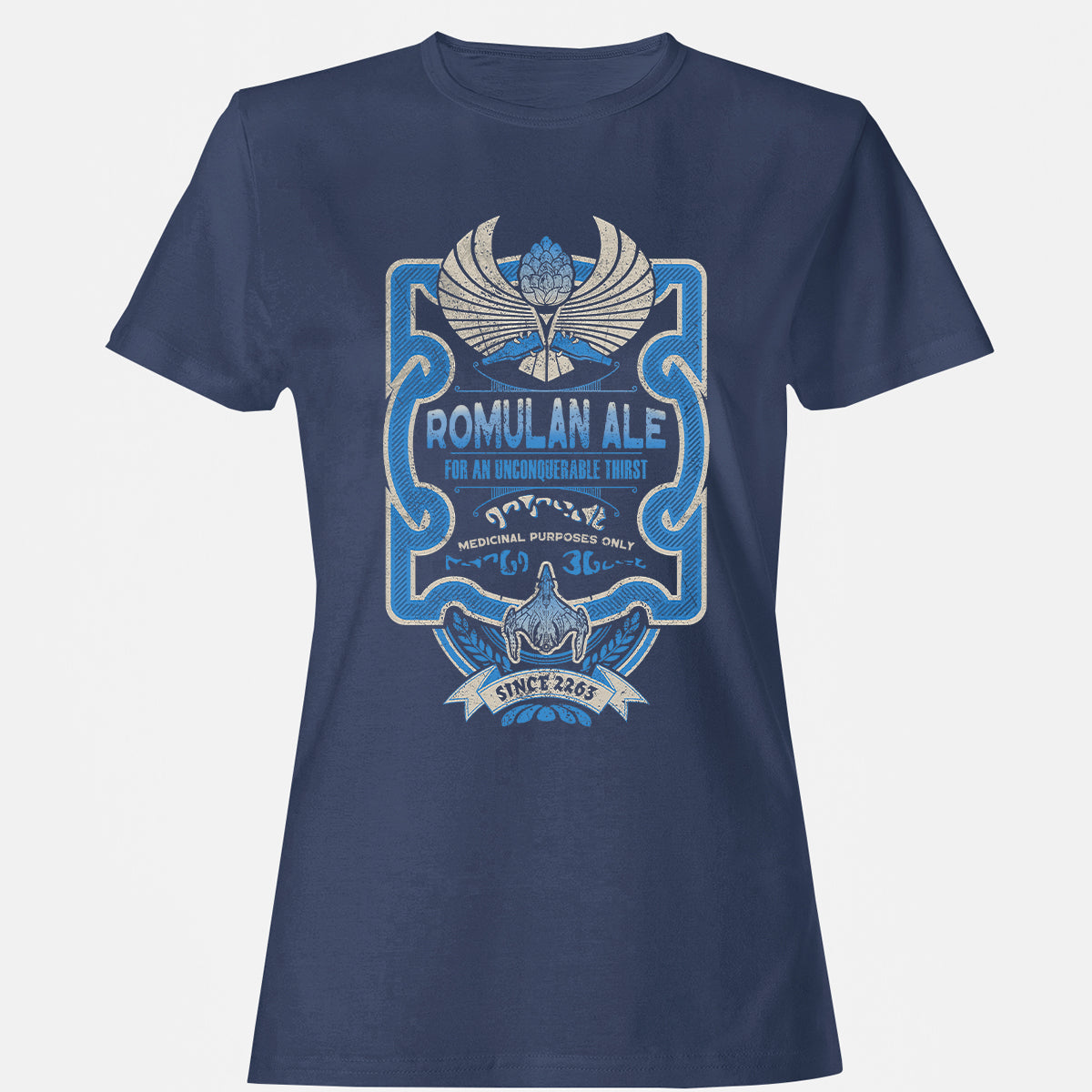 Women's T-Shirt - U9NHZSF9 - Navy - 10