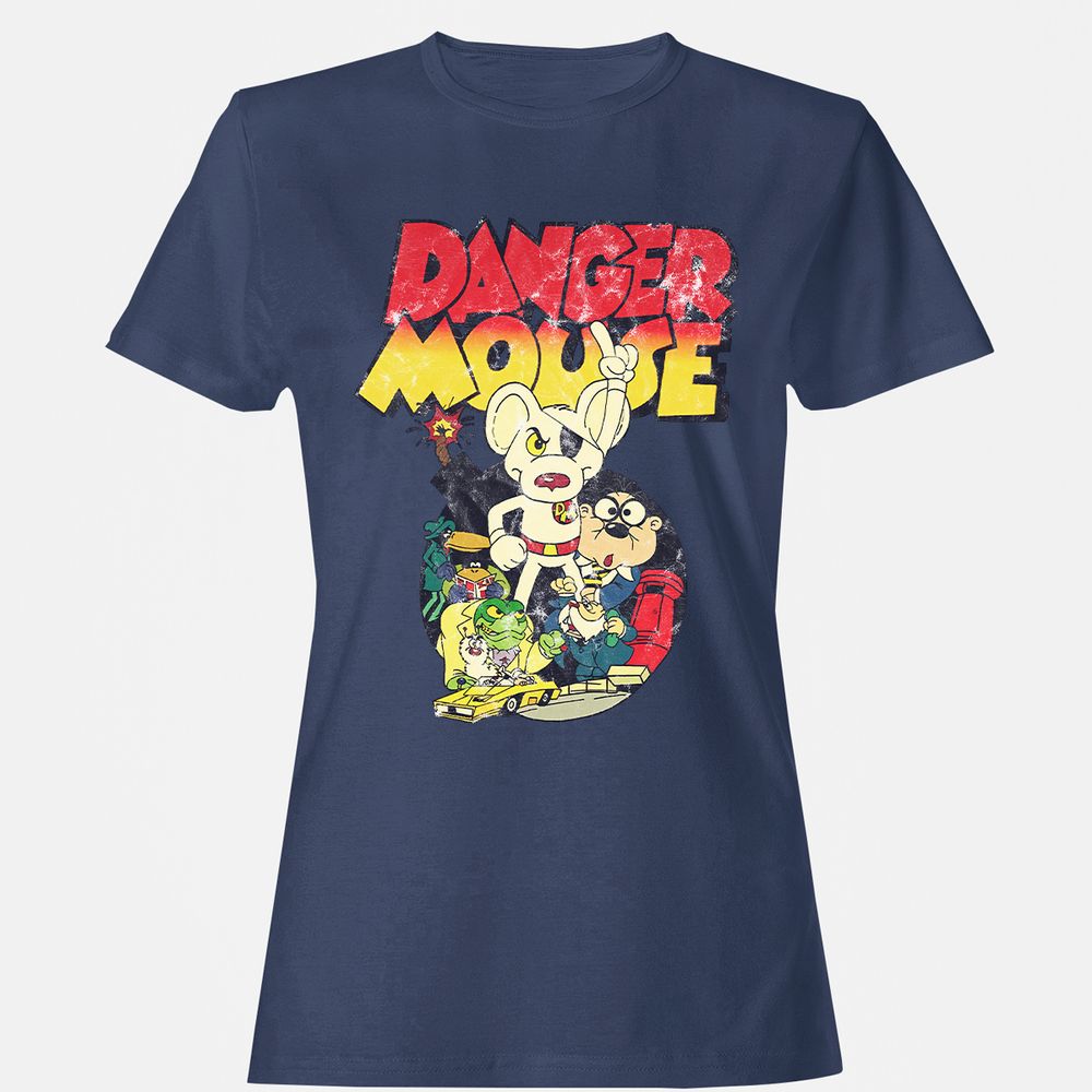 Women's T-Shirt - 8G2CDBSK - Navy - 10