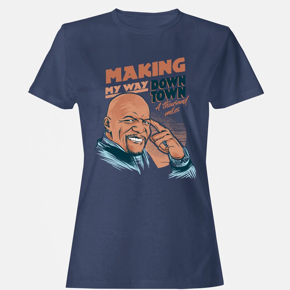 Women's T-Shirt - FM85PE2B - Navy - 10