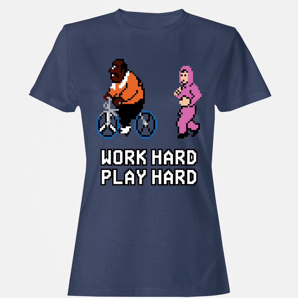 Women's T-Shirt - 8U8EEMDM - Navy - 10